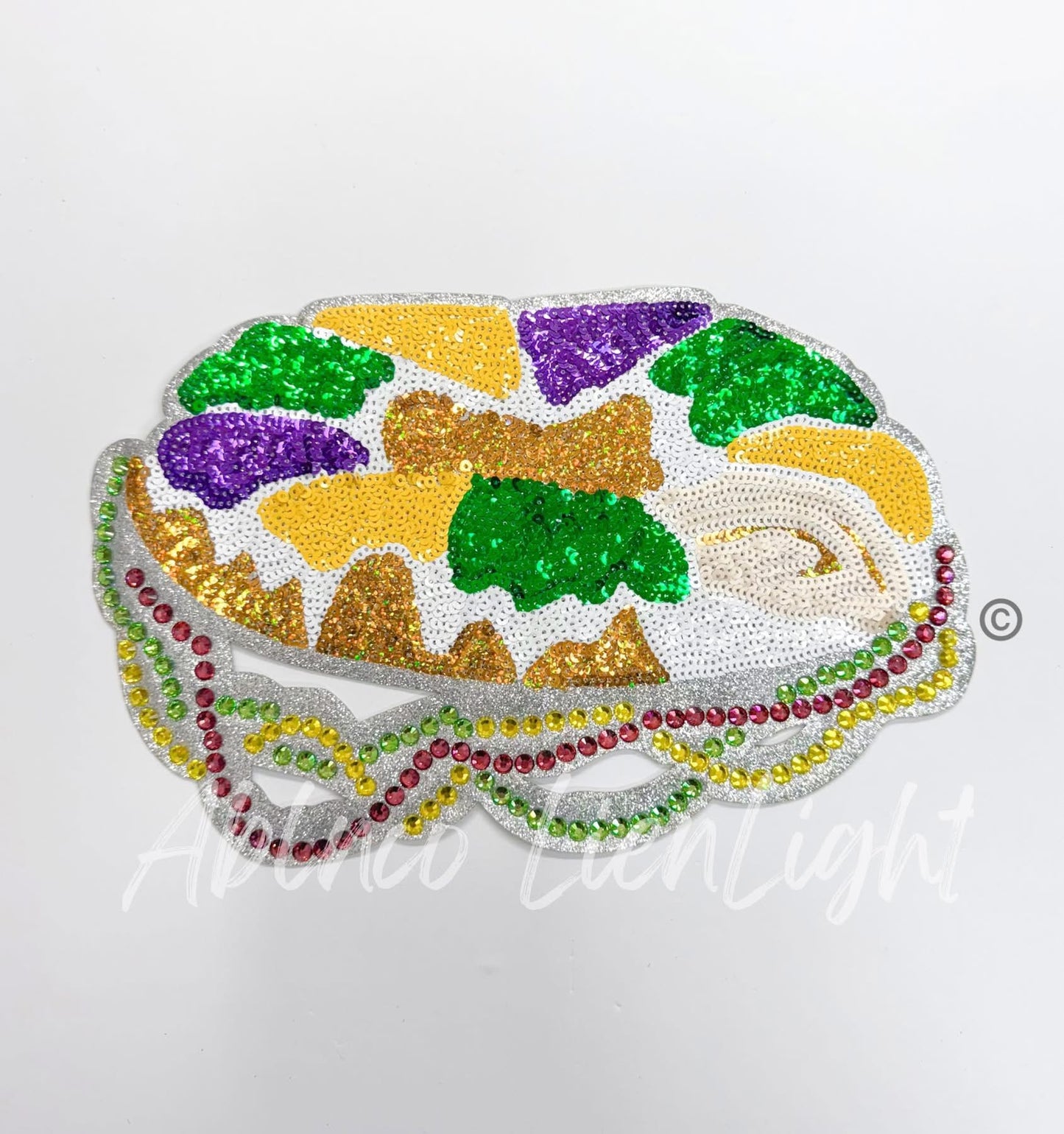 Mardi Gras Chenille Crewnecks