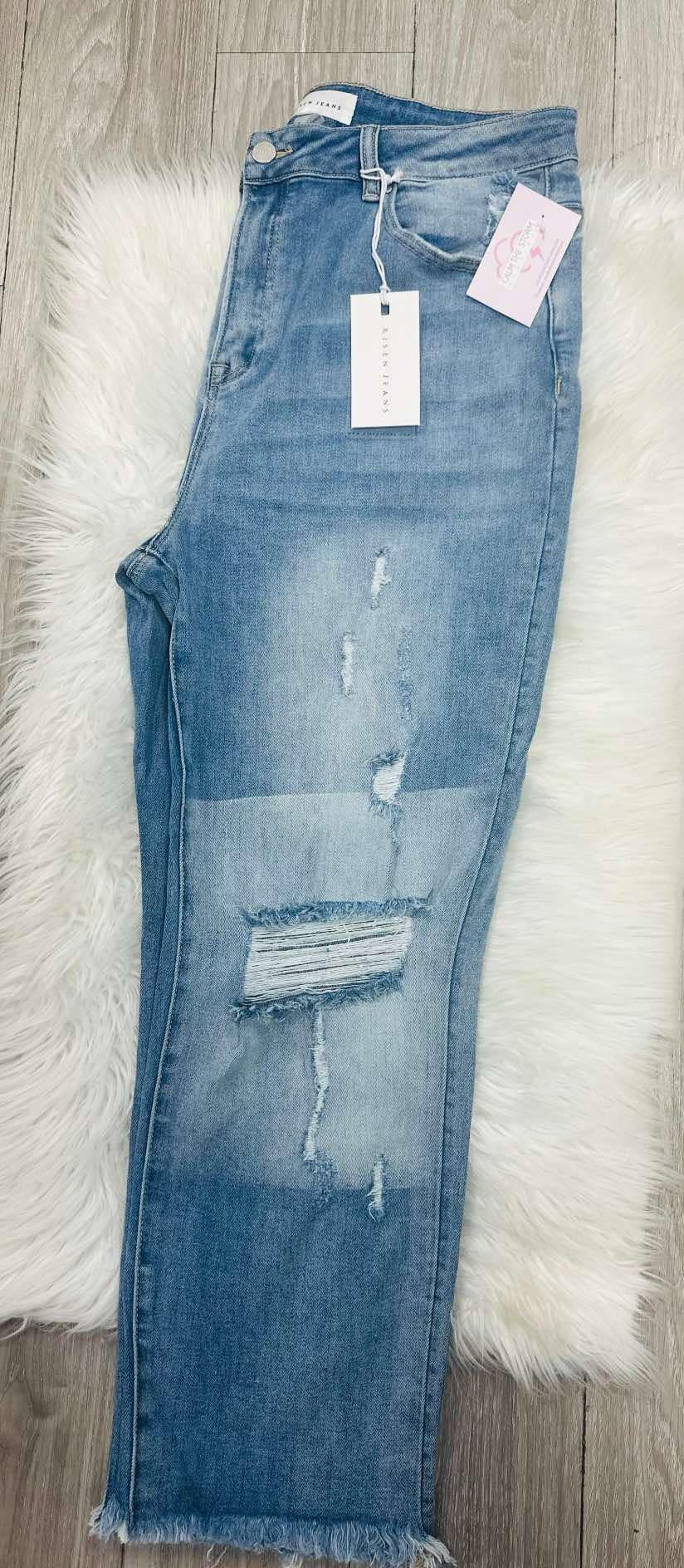 Risen Plus Size Denim