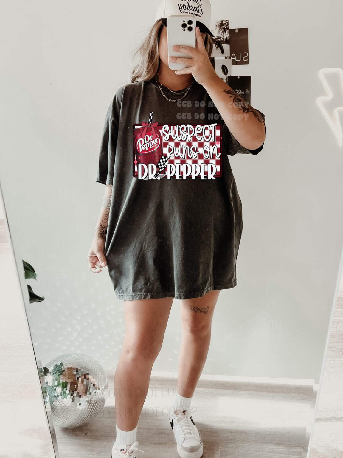 Suspect Runs On Dr P Comfort colors tee