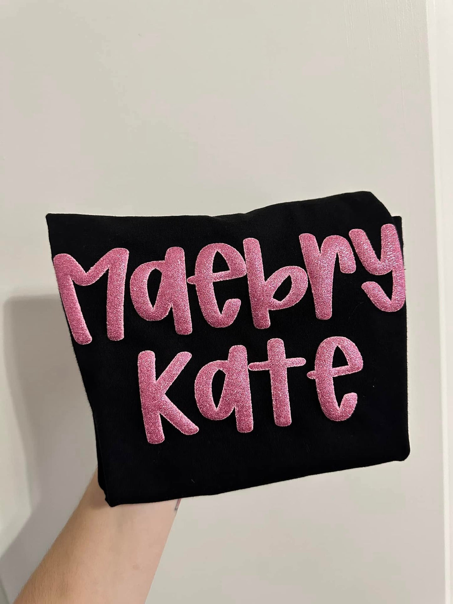 Youth Custom Glitter Name